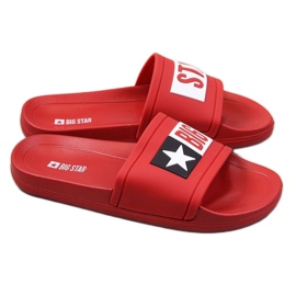 Pool tøfler Big Star M DD174702 rød