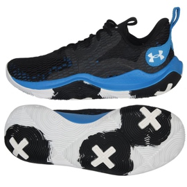 Under Armour Spawn 3 M 3023 738 003 basketball sko sort sort