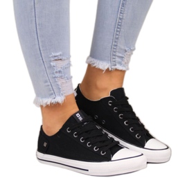 Low-top sneakers Big Star W DD274338 sort hvid