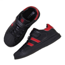 Velcro sportssko Big Star Jr GG374022 sort hvid