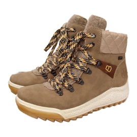 Isolerede støvler Rieker W Y4731-65 beige