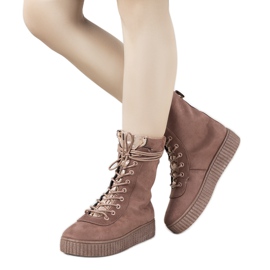 Lyserøde vinter Soliz sneakers