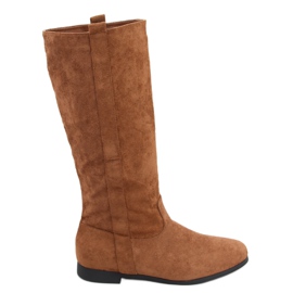 Flade Camel flade støvler brun