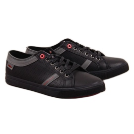 Low eco læder sneakers Cross Jeans M II1R4004C sort