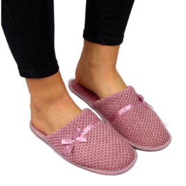 Hjemmetøfler Nyheder W EVE331A pink lyserød