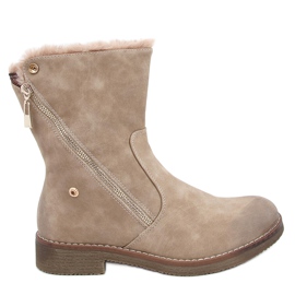 Dobbelt kaki 2-i-1 støvler khaki