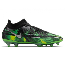 Nike Phantom GT2 Elite Df Sw Fg M DM0731-003 fodboldsko flerfarvet grøn