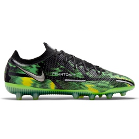 Nike Phantom GT2 Elite Sw AG-Pro M DM0729-003 fodboldsko flerfarvet grøn