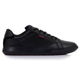 Sko Tommy Hilfiger Essentials Leather Cupsole M FM0FM03750 Bds sort