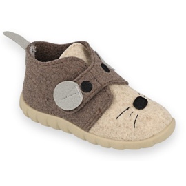 Befado børnesko 526P106 beige grå