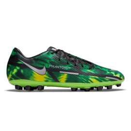 Nike Phantom GT2 Academy Sw Ag M DM0718-003 fodboldsko flerfarvet grøn