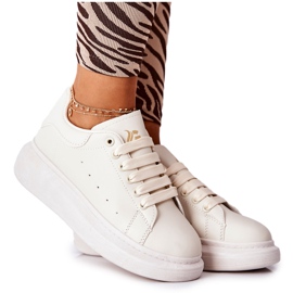 Læder Sportssko På Beige Lemmy Platform