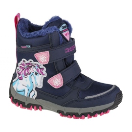 Kappa Flake Tex K Jr 260917K-6722 sko marineblå