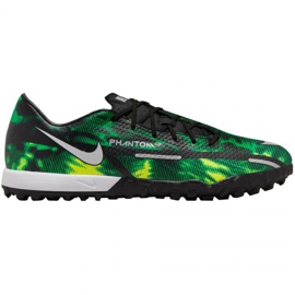 Nike Phantom GT2 Academy Tf Sw M DM0725 003 fodboldsko flerfarvet grøn