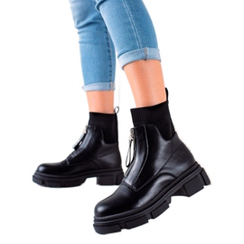 Bestelle Slip-on arbejdere med lynlås sort