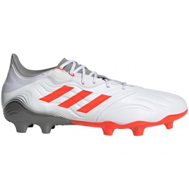 Adidas Copa Sense.2 Fg M FY6178 fodboldstøvler hvid hvid