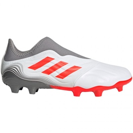 Adidas Copa Sense.3 Ll Fg M FY6171 fodboldstøvler flerfarvet hvid