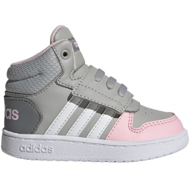Adidas Hoops Mid 2.0 I Jr GZ7779 sko hvid