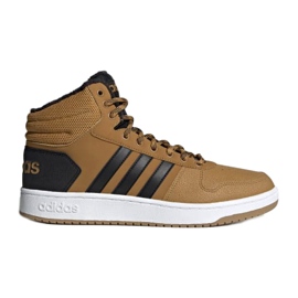 Adidas Hoops 2.0 Mid M EE7371 sko brun