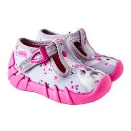 BEFADO S.A. Hjemmesko Inblu Bunny 110P425 Grå-Pink lyserød