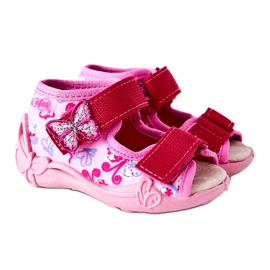 BEFADO S.A. Inblu sandaler med velcro 342P021 Pink lyserød