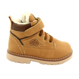 Velcro Workers American Club GC28 / 21 Camel beige gul