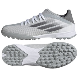 Adidas X Speedflow.3 Tf Jr FY3322 fodboldstøvler grå skygger af grå
