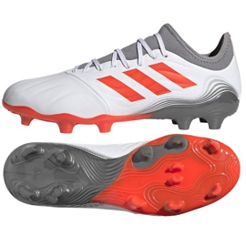 Adidas Copa Sense.3 Fg M FY6197 fodboldstøvler flerfarvet hvid
