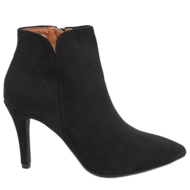 Malawi sorte højhælede støvler