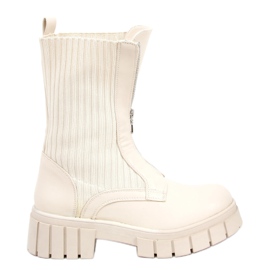 Jose Beige sweater overdel arbejdere