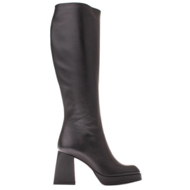 Marco Shoes Elegante Patrizia-støvler på platformen sort