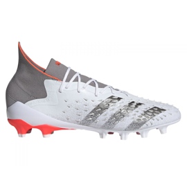 Adidas Predator Freak.1 Ag M FY6254 fodboldstøvler grå, hvid hvid