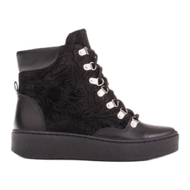 Marco Shoes Dame ankelstøvler 1350b-679-001-4 sort
