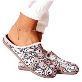 Inblu Hjemmesko Befado Roe-deers 155D203 Beige brun