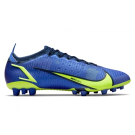 Nike Vapor 14 Elite Ag M CZ8717-574 fodboldstøvler blå blå