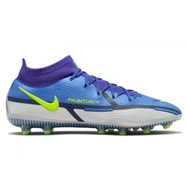 Nike Phantom GT2 Elite Df AG-Pro M DC0749-570 fodboldsko flerfarvet blå
