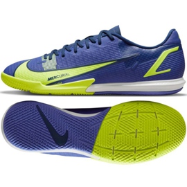 Nike Mercurial Vapor 14 Academy Ic M CV0973 474 fodboldsko blå blå