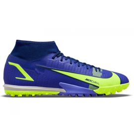 Nike Superfly 8 Academy Tf M CV0953-474 fodboldsko royal blå