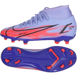 Nike Mercurial Superfly 8 Club Km Mg M DB2856 506 fodboldsko pink, lilla lilla
