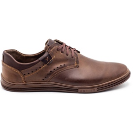 Polbut Casual herresko 402 brun
