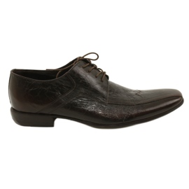 Mænds formelle sko 1063 Brown Domeno brun