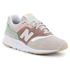 Sko New Balance W CW997HVD beige brun lyserød grøn