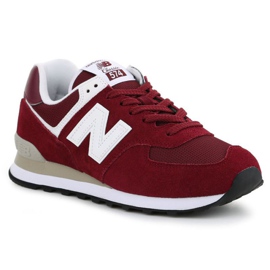 New Balance M ML574RS2 sort rød