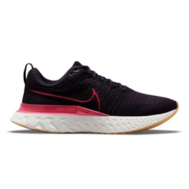 Nike React Infinity Run Flyknit 2 W CT2423-501 løbesko sort violet