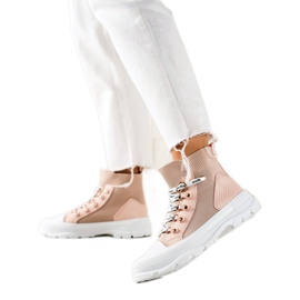 Goodin Mode høje sneakers lyserød