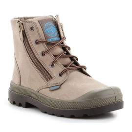 Palladium Pampa Hi Lea Gusset sko 52744206 beige