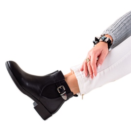 Chc Shoes Behagelige sorte støvler