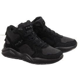 Sorte Filippo M PAW305 høje sneakers
