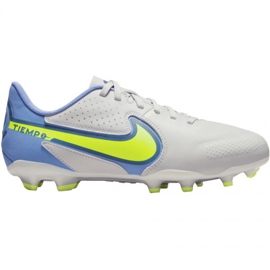 Nike Tiempo Legend 9 Academy FG / MG Jr DA1333 075 fodboldsko hvid hvid