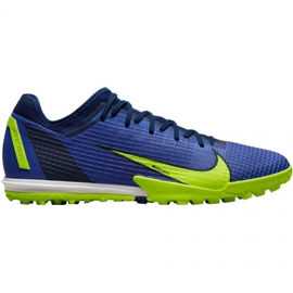 Nike Zoom Mercurial Vapor 14 Pro Tf M CV1001 574 fodboldsko flerfarvet blå